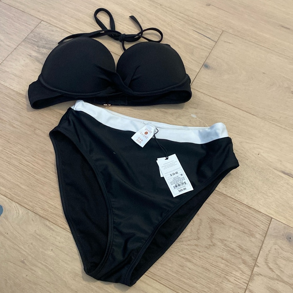 Shade & Shore Two-Tone Bikini